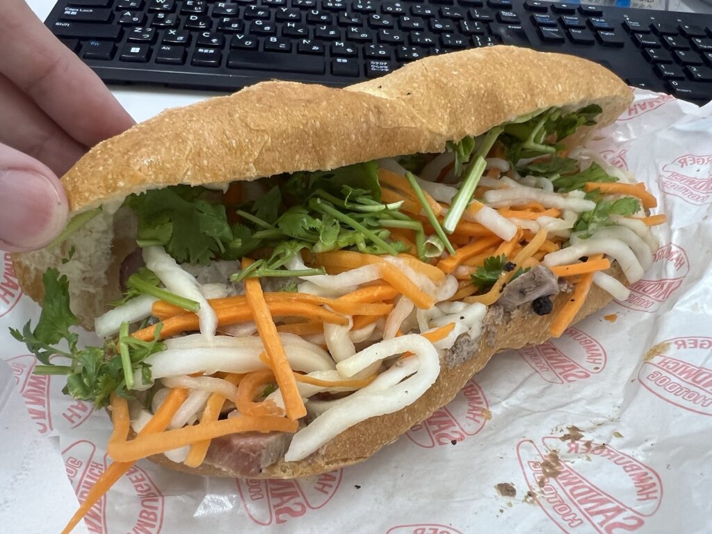 バインミー⭐︎サンドイッチ料理開封中身