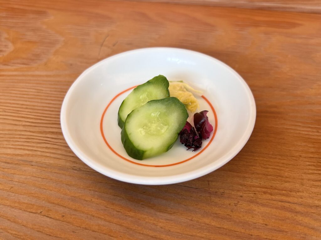 とんかつひなたおしんこ