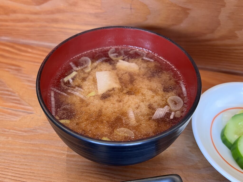 とんかつひなた豚汁アップ