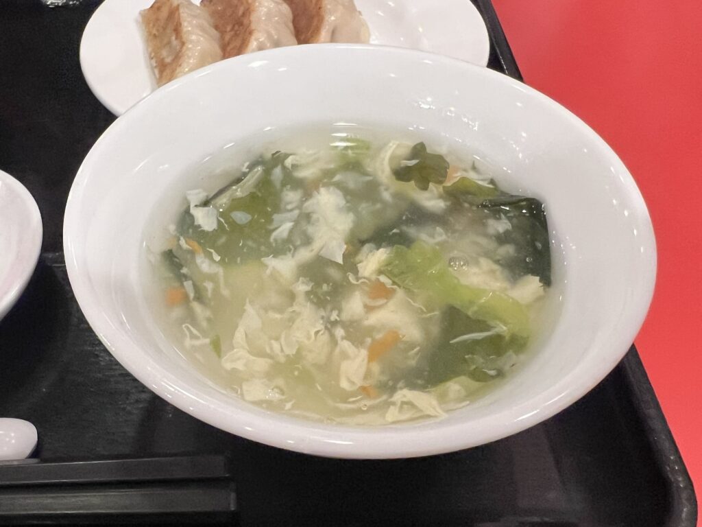 餃子の安亭中華スープ