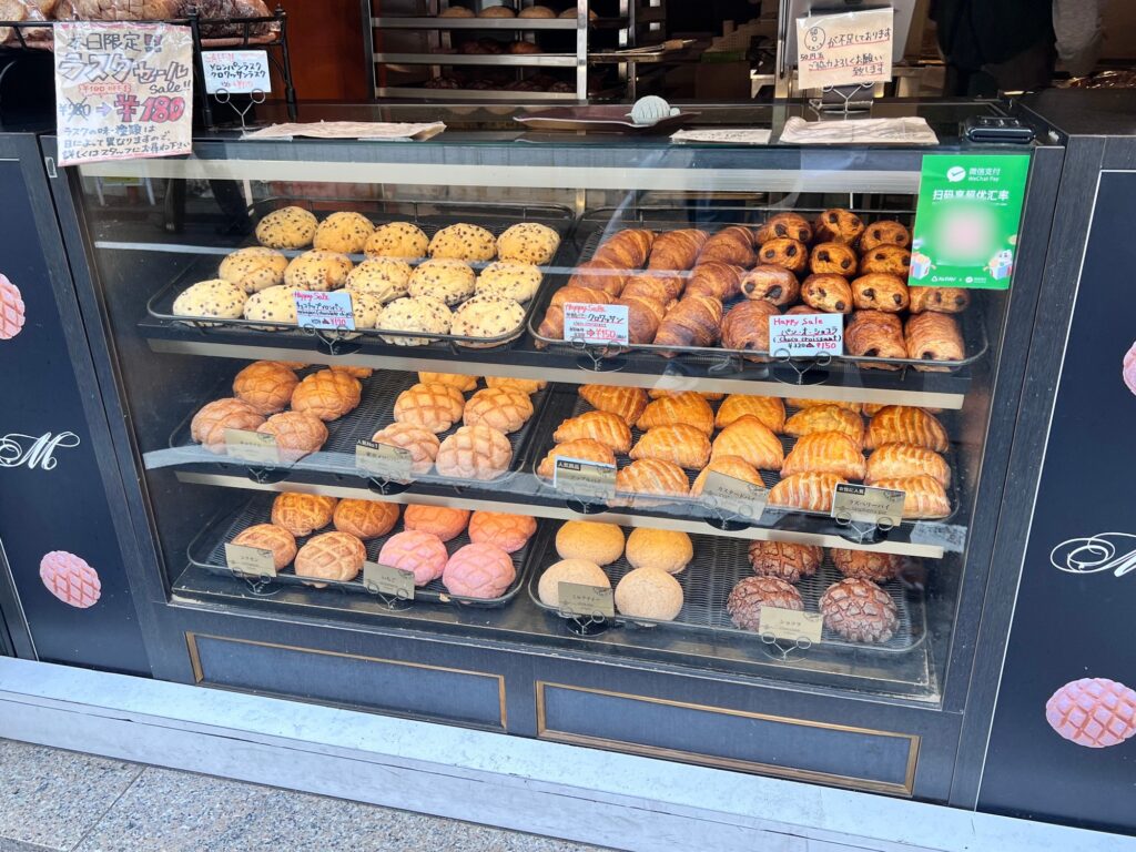 東京メロンパンショーケース全体