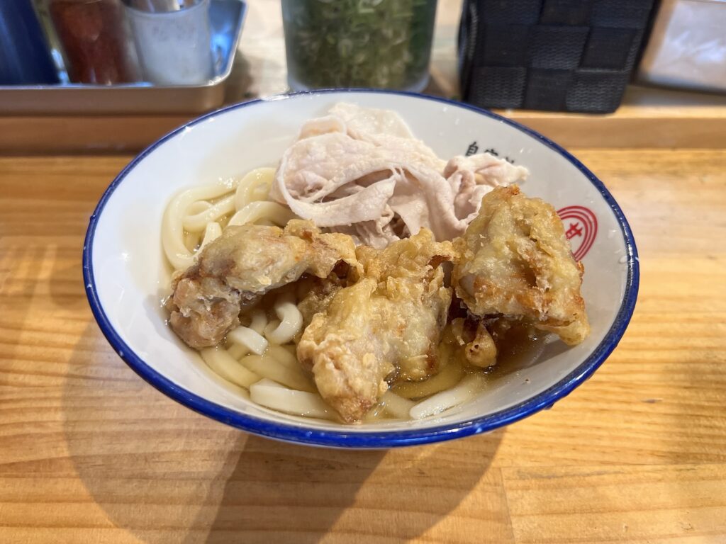 甚三うどん温スペシャル