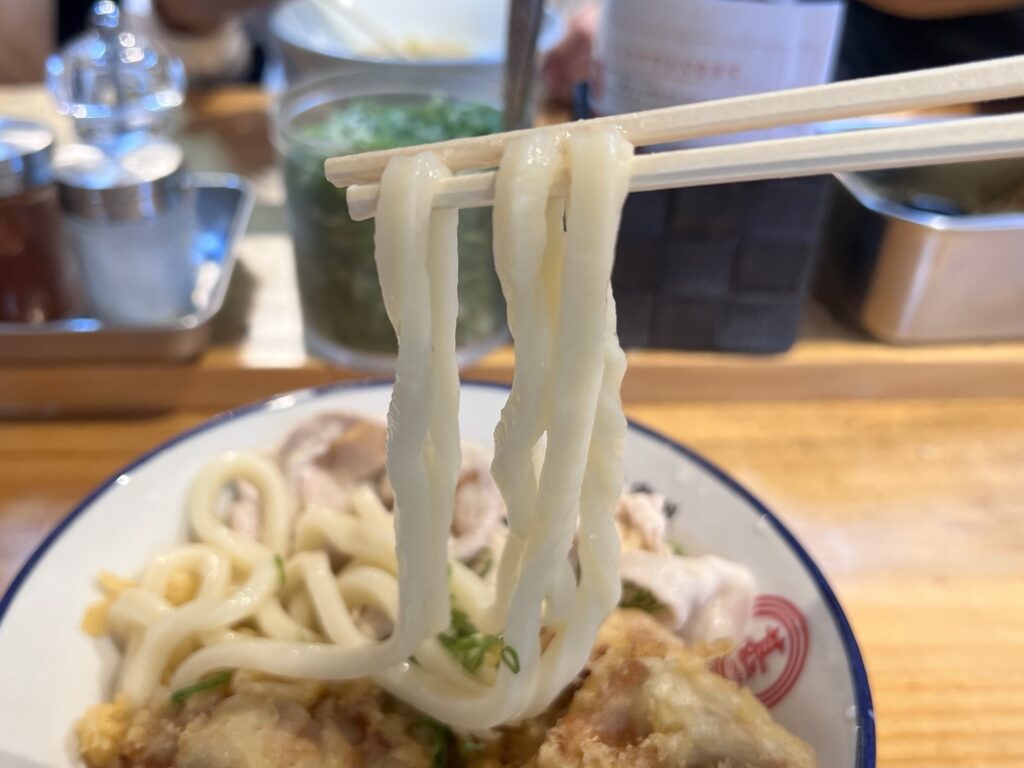 甚三うどん麺リフトアップ
