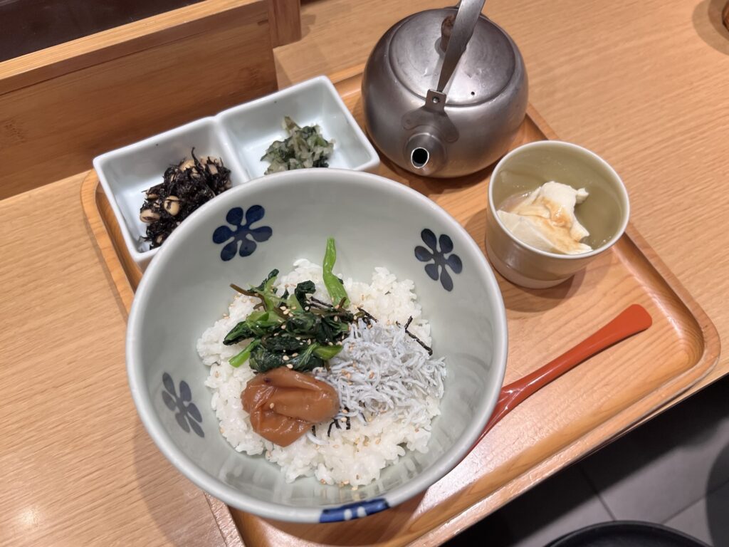 だし茶漬けえん料理全体