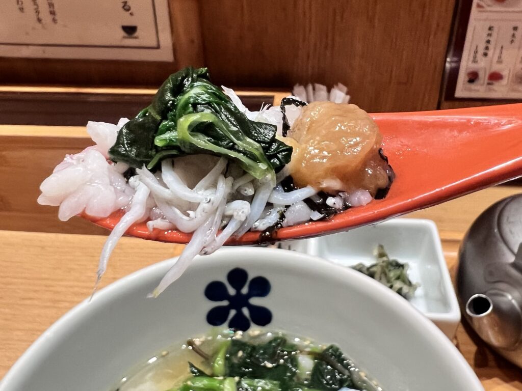 だし茶漬けえんお茶漬けリフトアップ