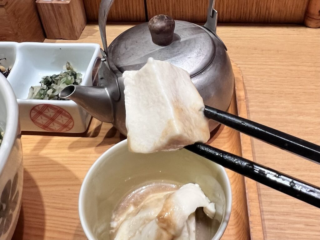 だし茶漬けえん冷奴リフトアップ