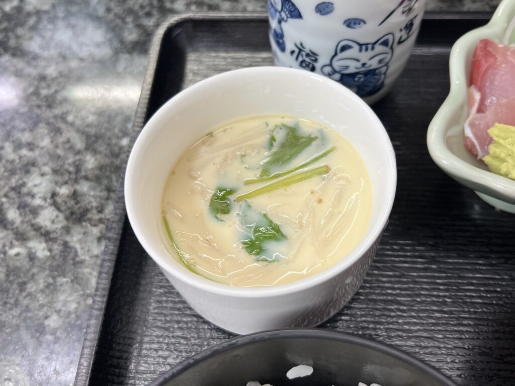 割烹桂茶碗蒸しアップ