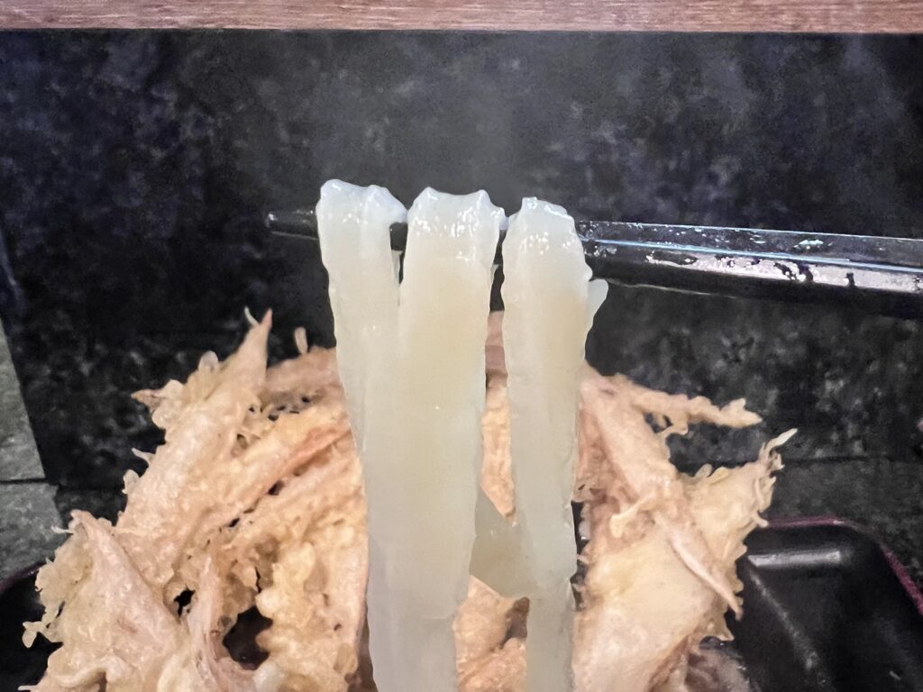 大地のうどんうどんリフトアップ