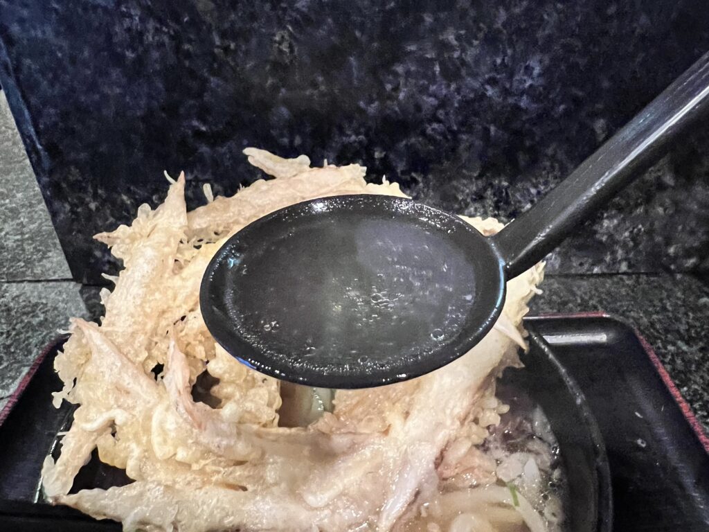 大地のうどんスープリフトアップ