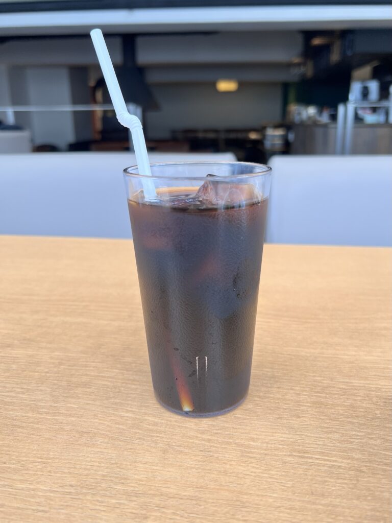 カフェコットンクラブアイスコーヒーアップ