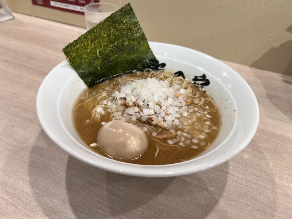 俺の空らーめん味玉のせ細麺