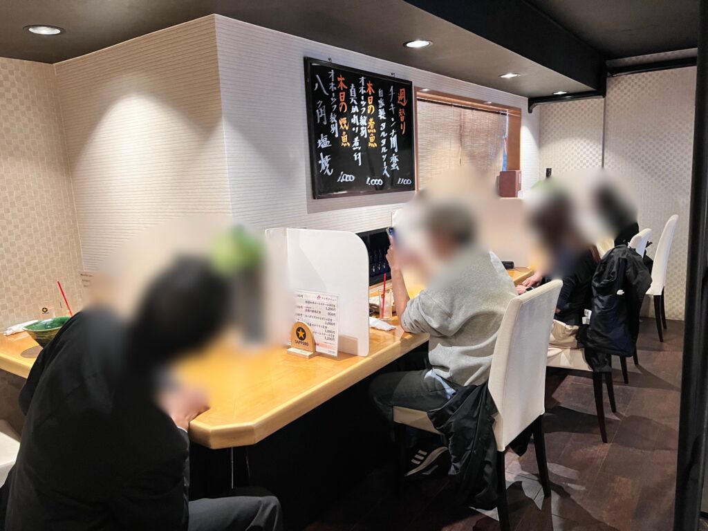 さくらの庭カウンター席