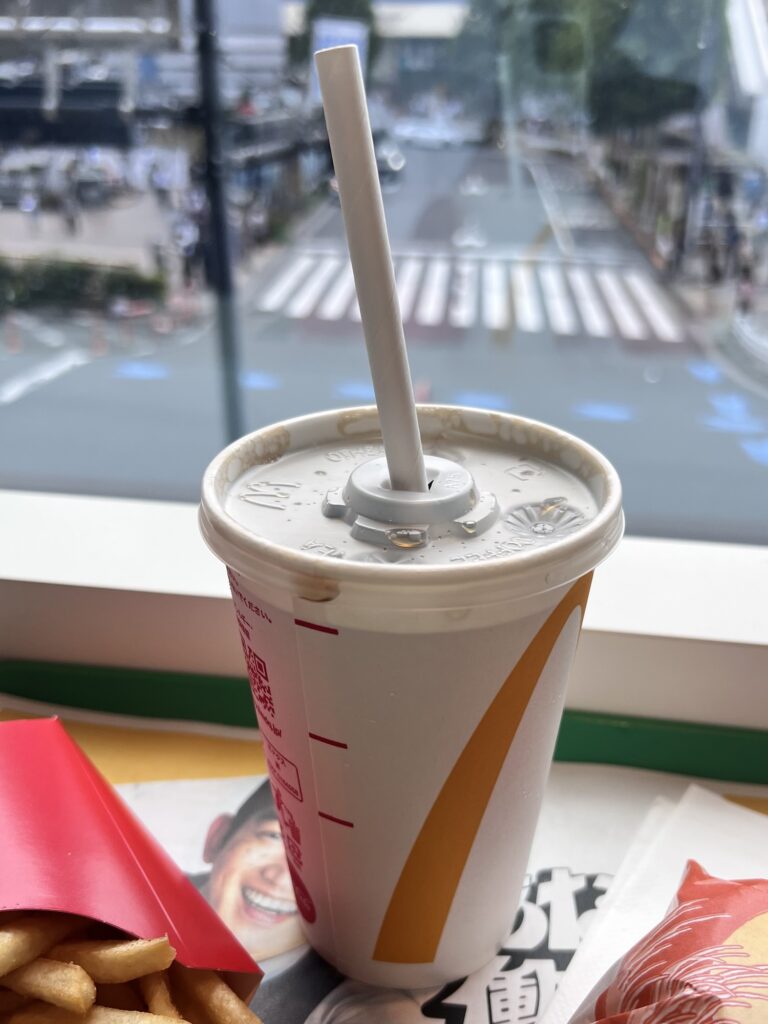 マクドナルドコーラアップ