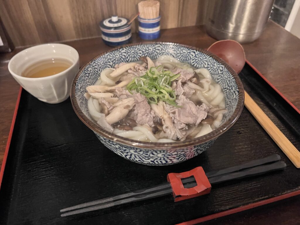 うどん蔵之介料理全体