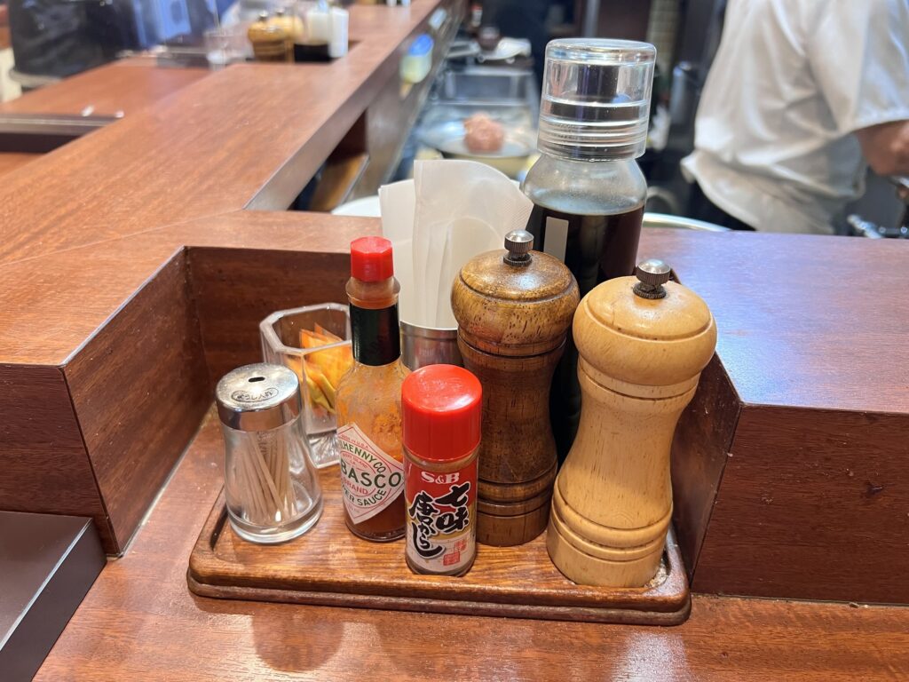 キッチン谷沢卓上調味料