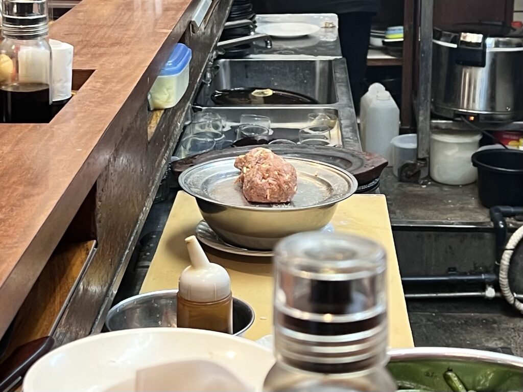 キッチン谷沢ハンバーグのタネ