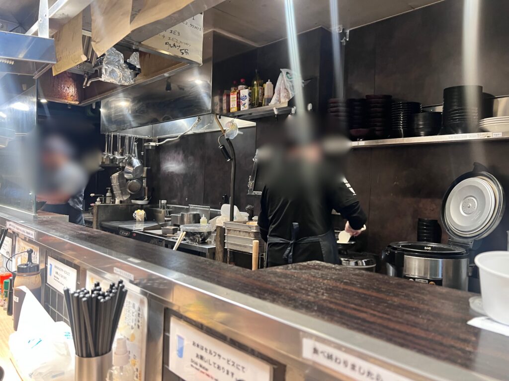 七兵衛厨房風景