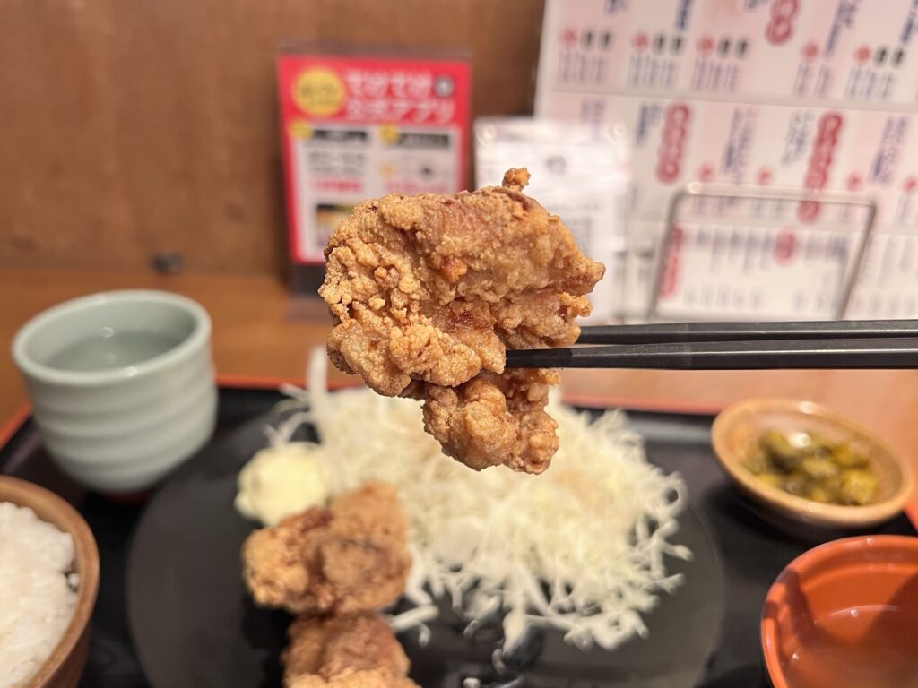 てけてけ唐揚げリフトアップ