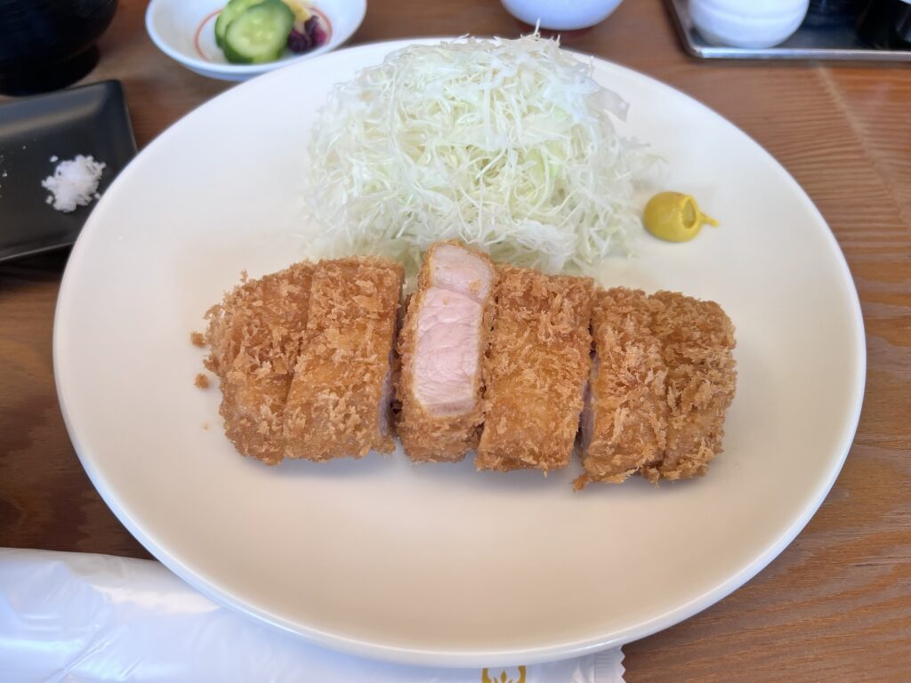 とんかつひなたとんかつアップ