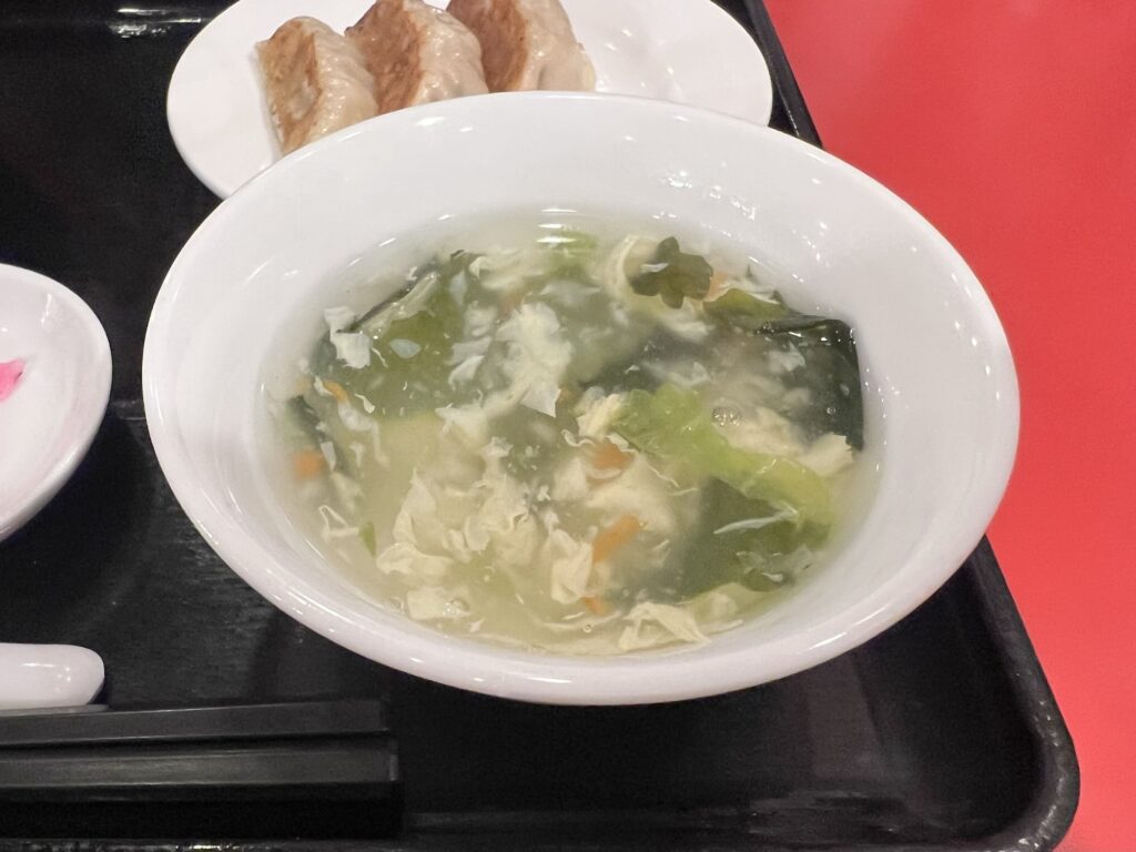 餃子の安亭中華スープアップ
