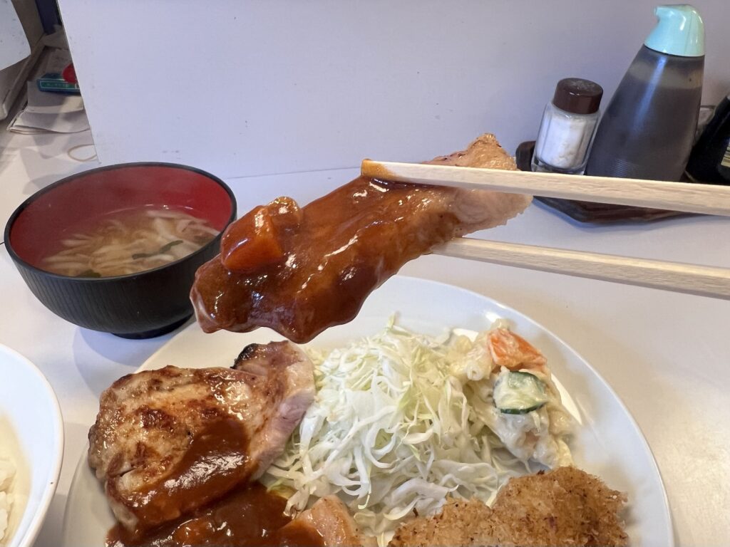 キッチンニュー早苗ポークソテーリフトアップ