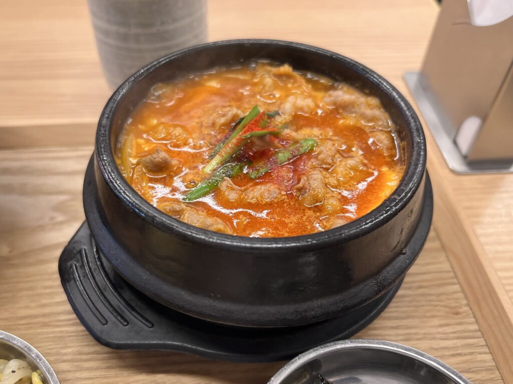 中山豆腐店スンドゥブアップ