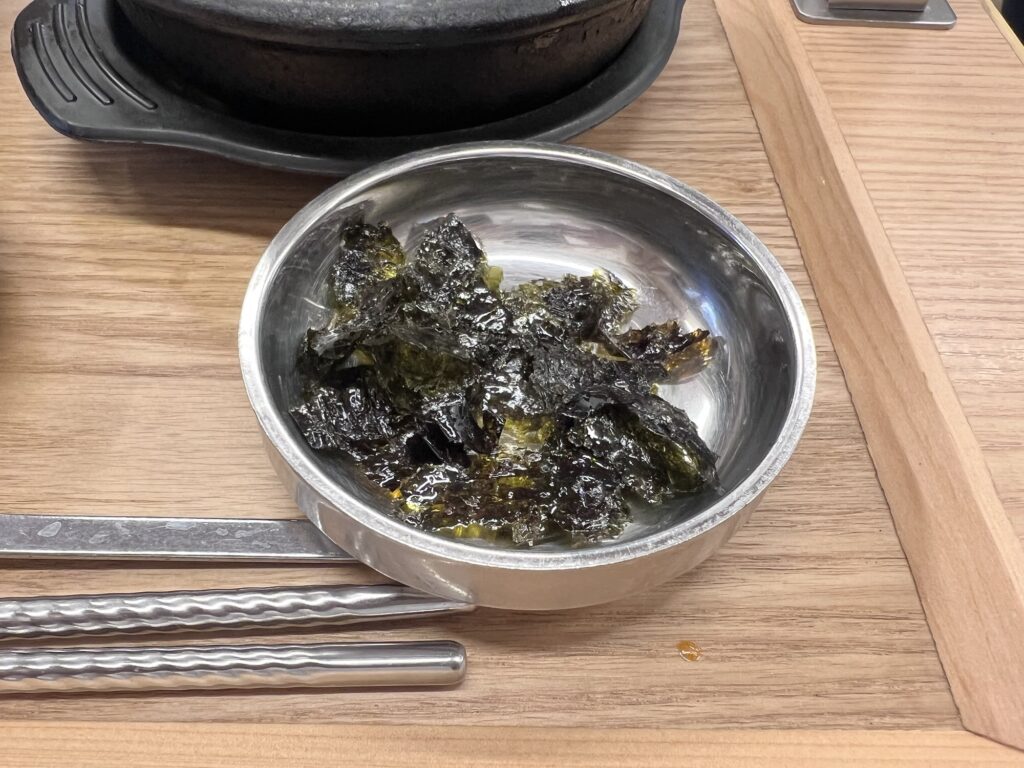 中山豆腐店韓国のりアップ