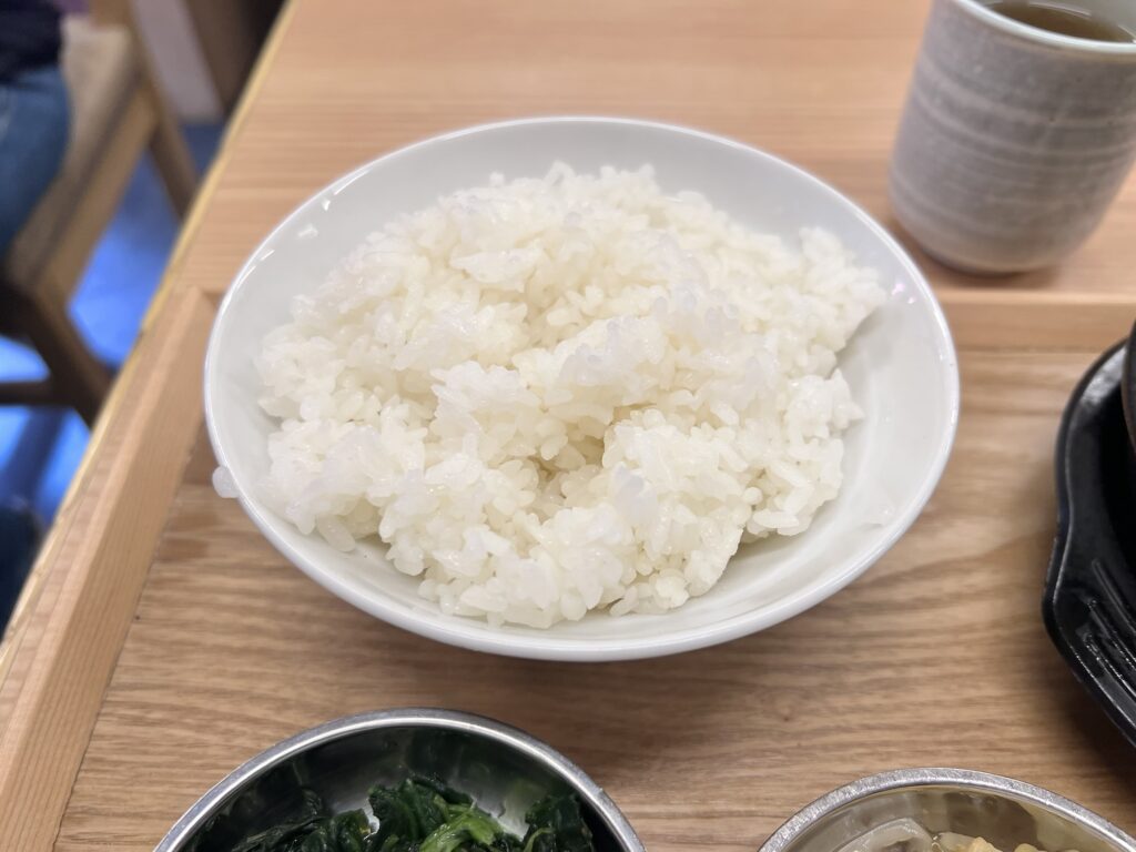 中山豆腐店ご飯アップ