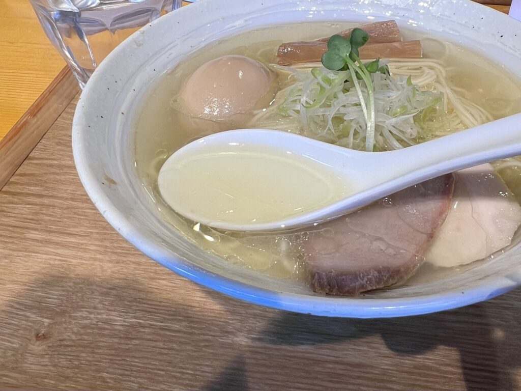 BABA NOODLE HOUSEスープアップ