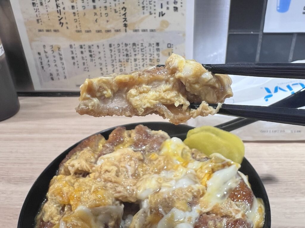 七兵衛箸でカツリフトアップ