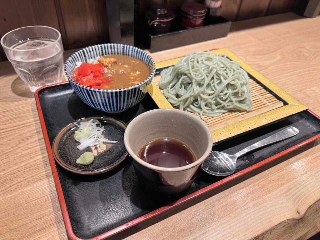 へぎそば昆料理全体