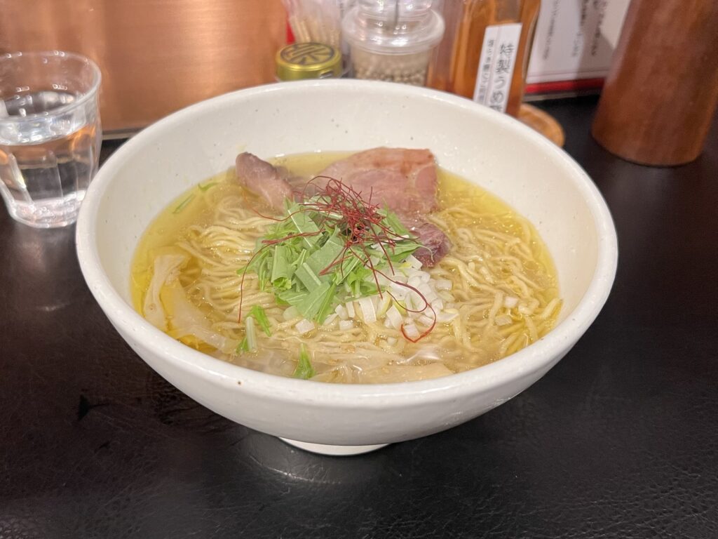麺屋宗金色塩らぁめん
