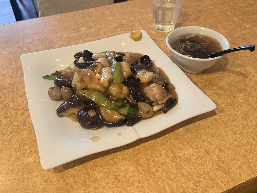 一番飯店特製上海焼きそばスープ付き
