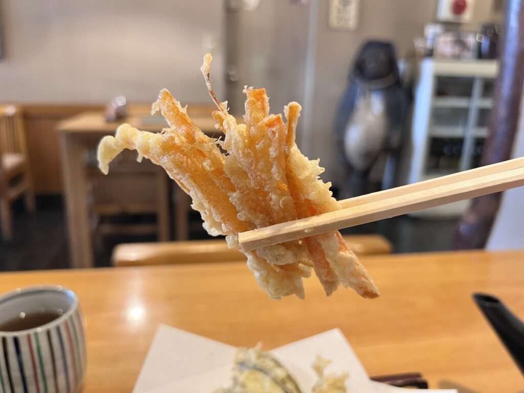 竹乃家にんじん天リフトアップ