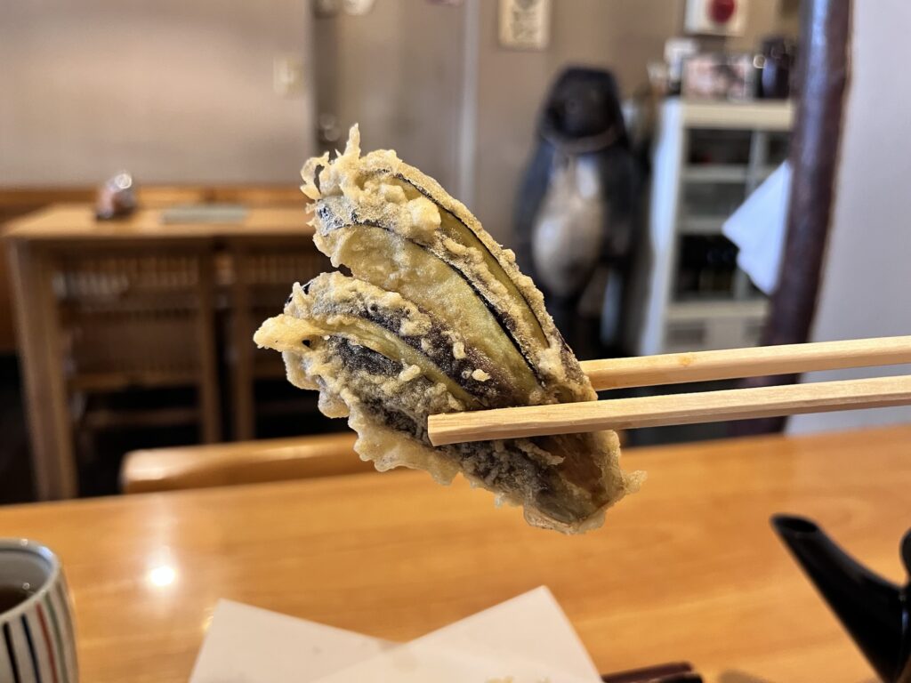 竹乃家ナス天リフトアップ