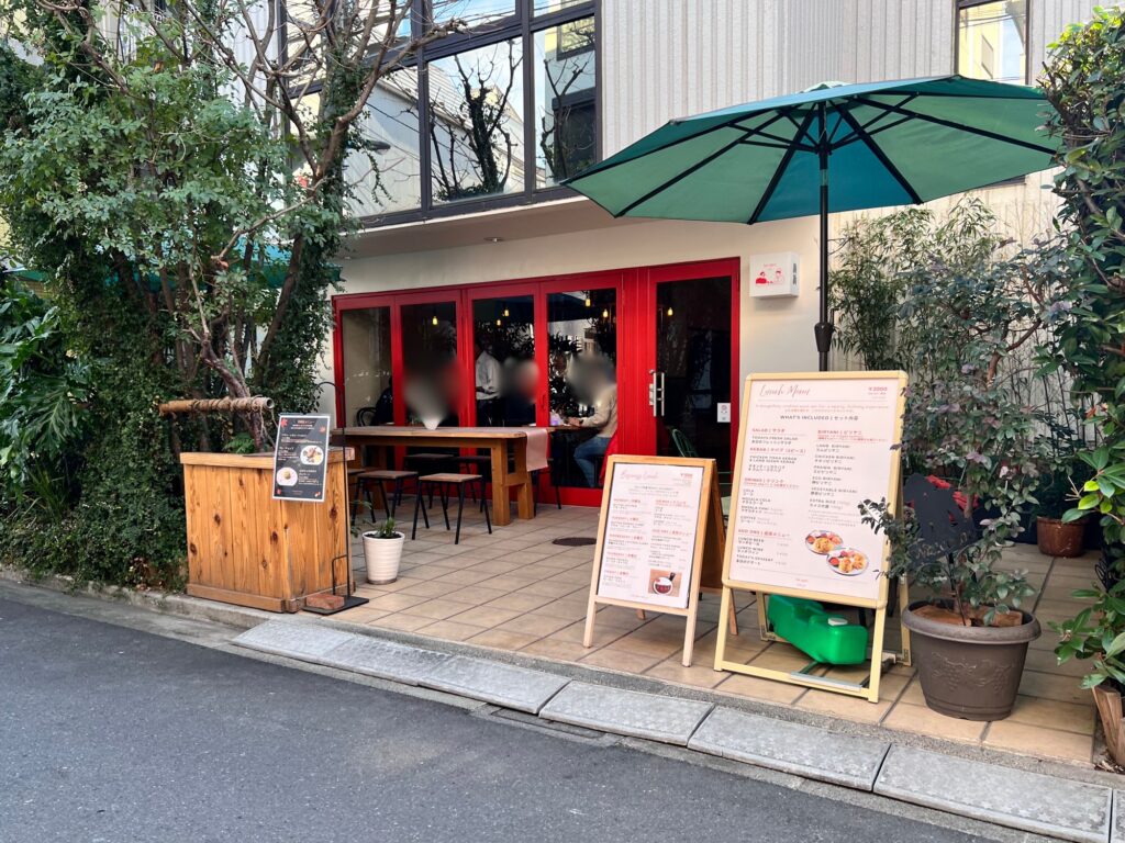 ビリヤニトウキョウ店舗外観