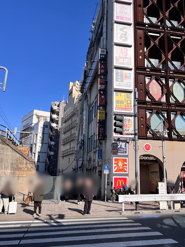 長崎飯店への近道の路地