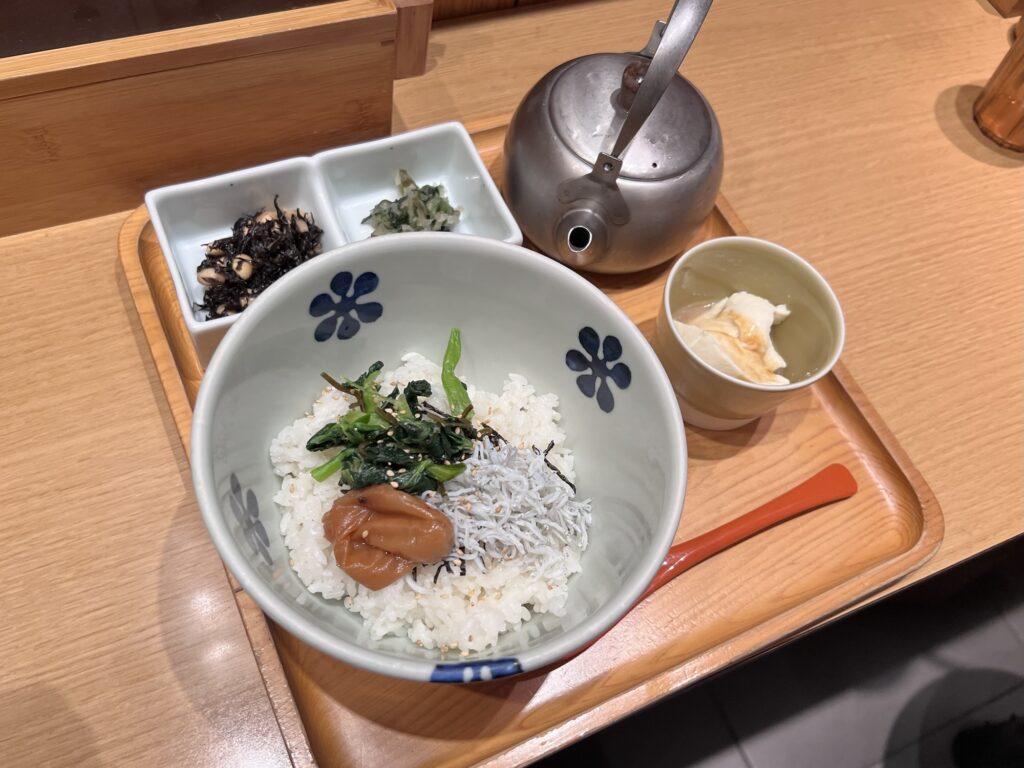だし茶漬けえん料理全体
