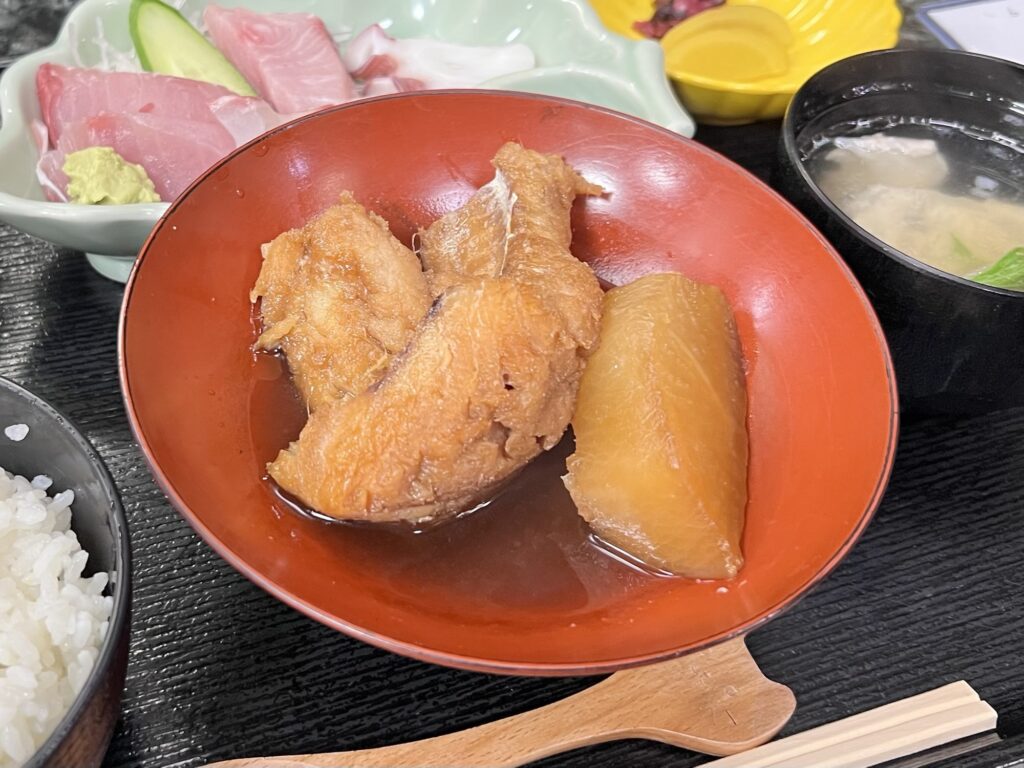 割烹桂真鱈煮付けアップ