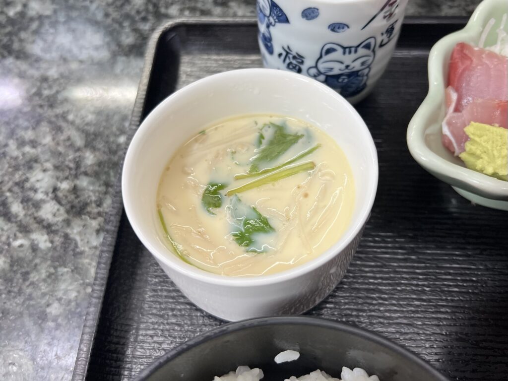 割烹桂茶碗蒸しアップ