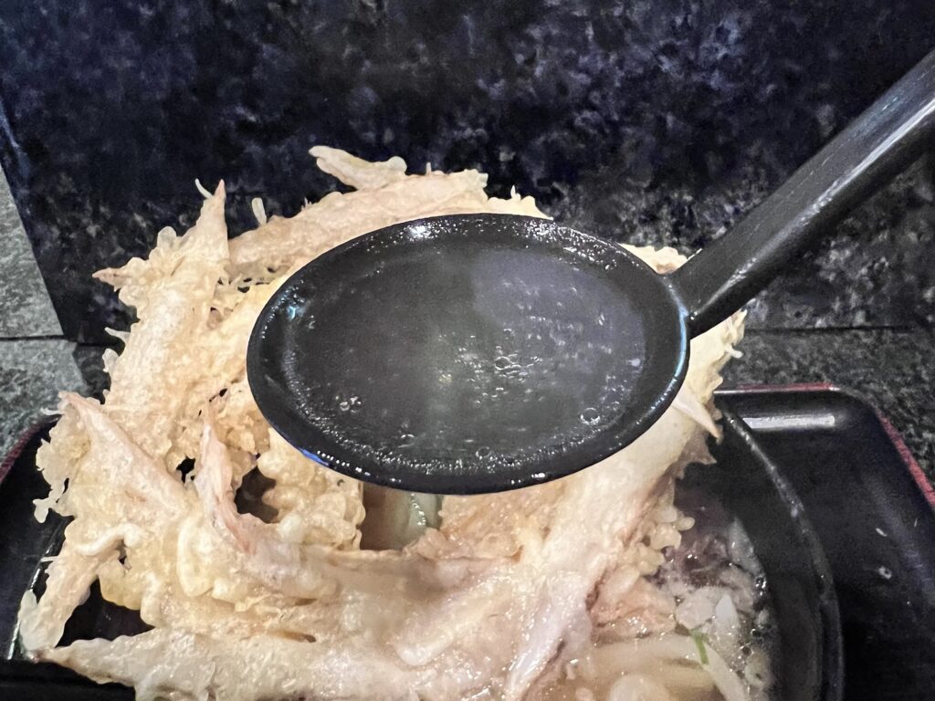 大地のうどんスープリフトアップ