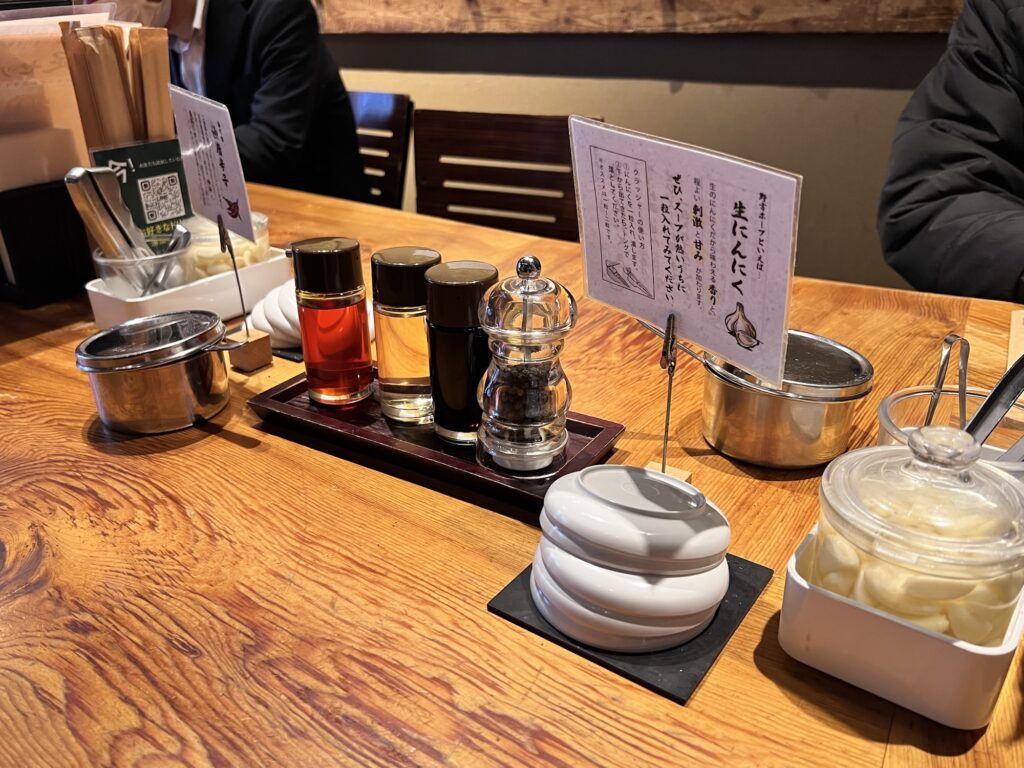 野方ホープ卓上アイテム