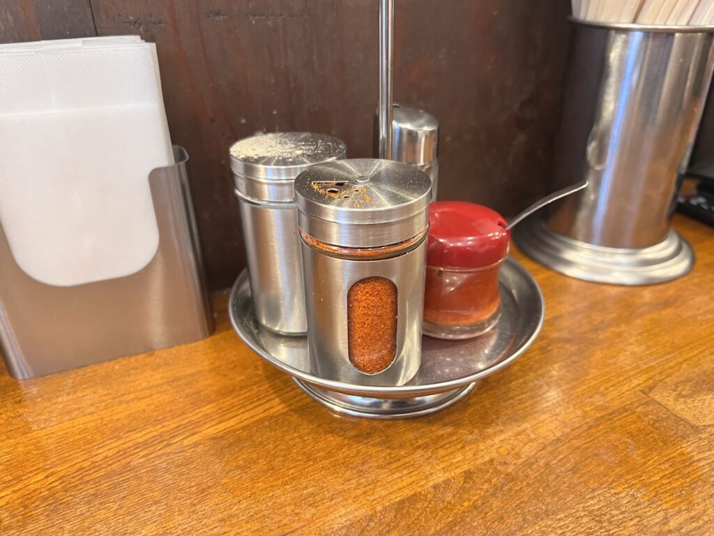 羅偉伝卓上調味料