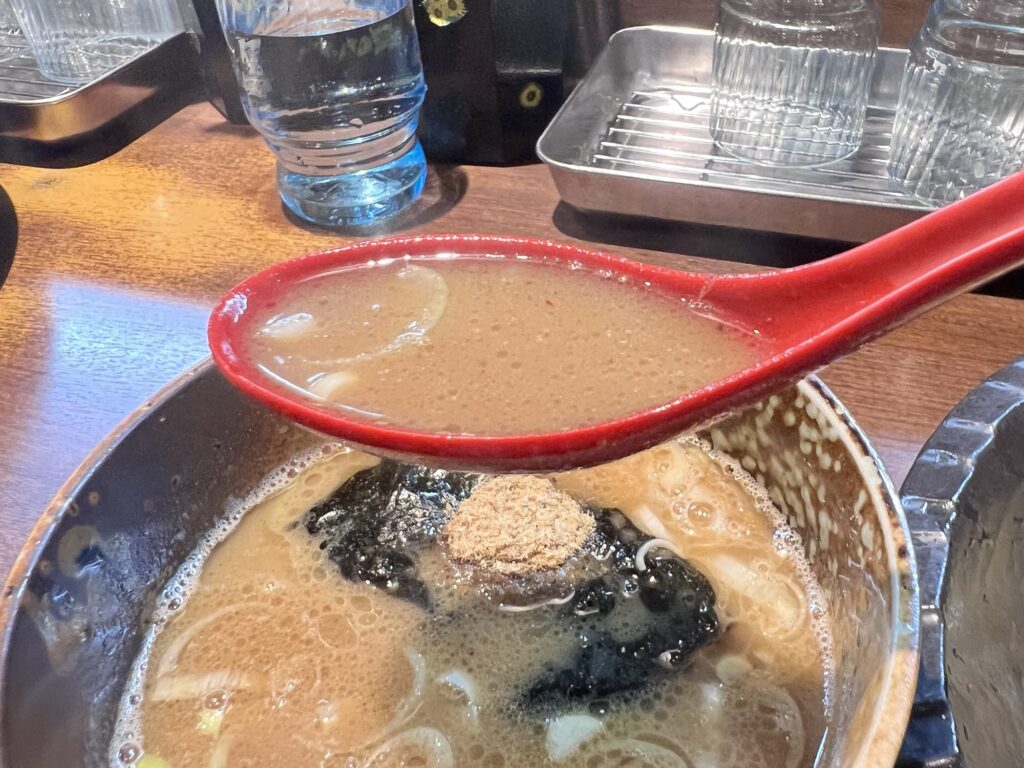 つけ麺屋ひまわりスープリフトアップ