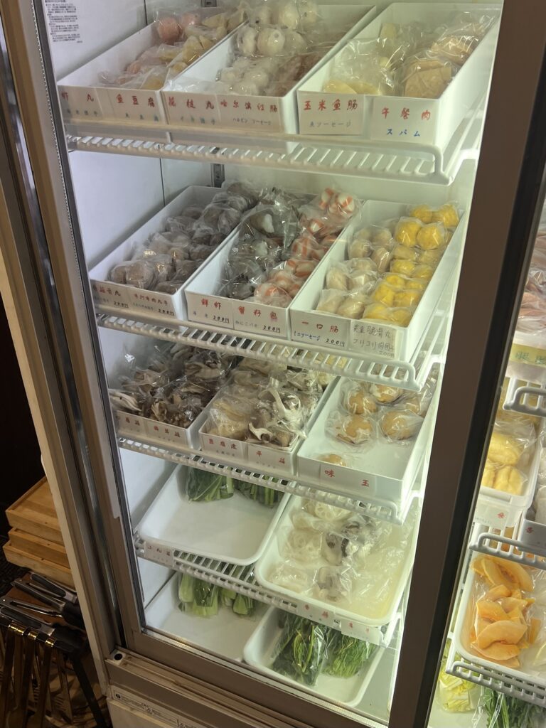 花椒SUGAR&SPICE冷蔵庫左