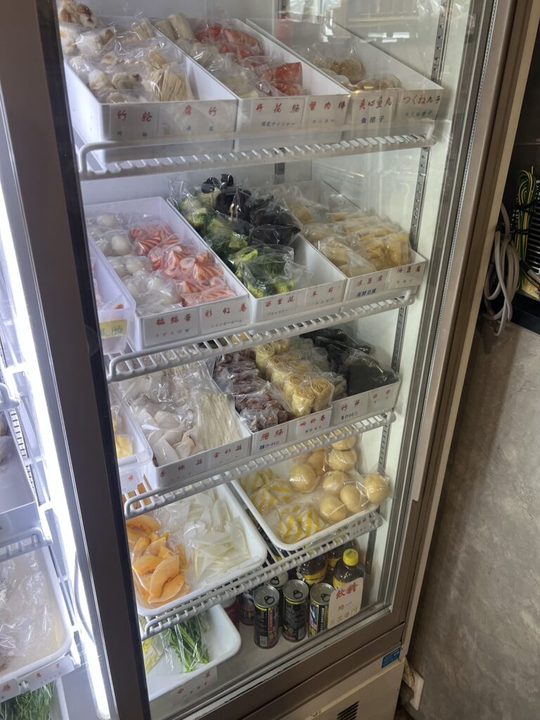 花椒SUGAR&SPICE冷蔵庫右