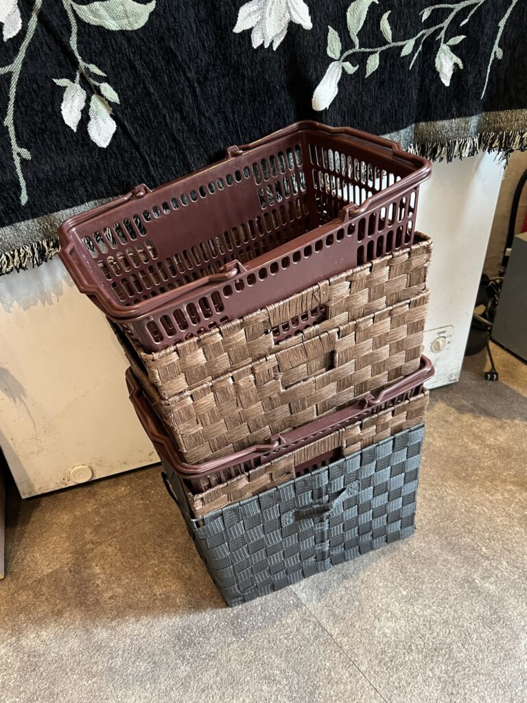花椒SUGAR&SPICE荷物入れのカゴ