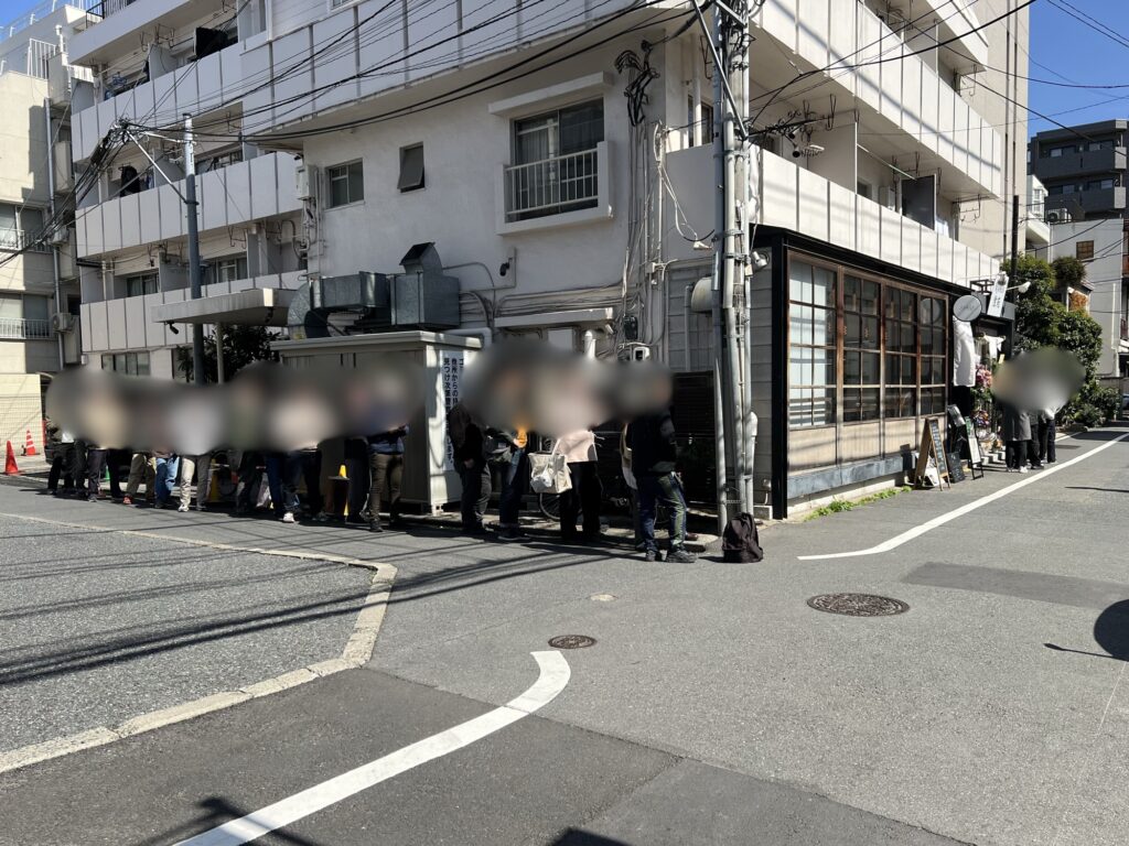 紫苑3日目開店時の並び