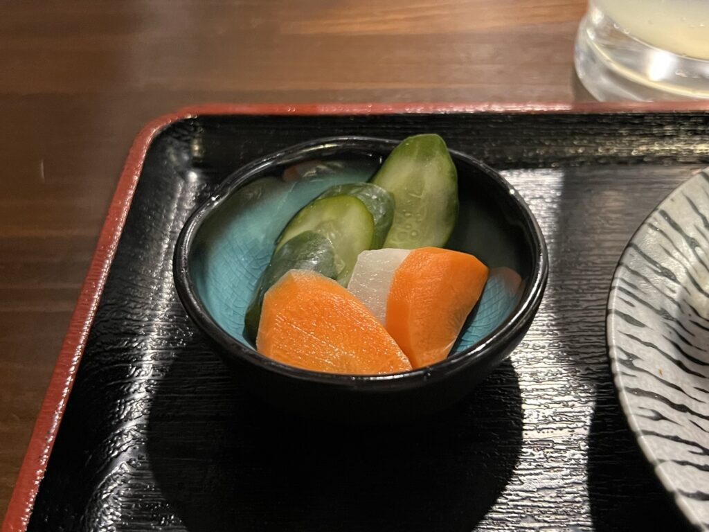 もつ焼きばんおしんこアップ