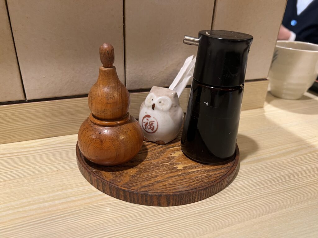 福茶庵卓上調味料